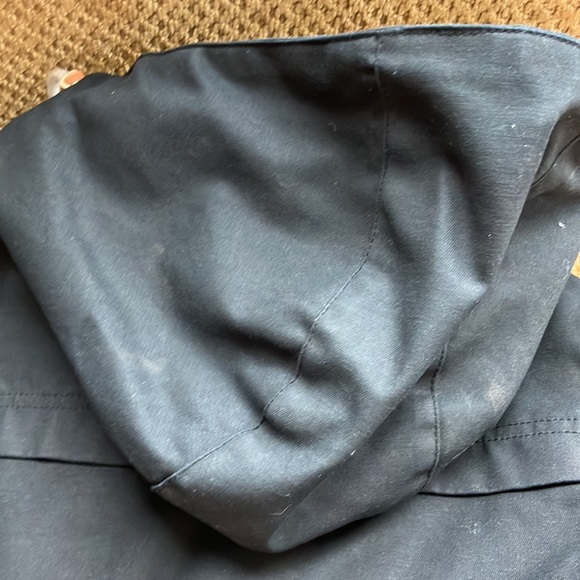 Canvas Hooded Parka Jacket in Black - Picture 10 of 10